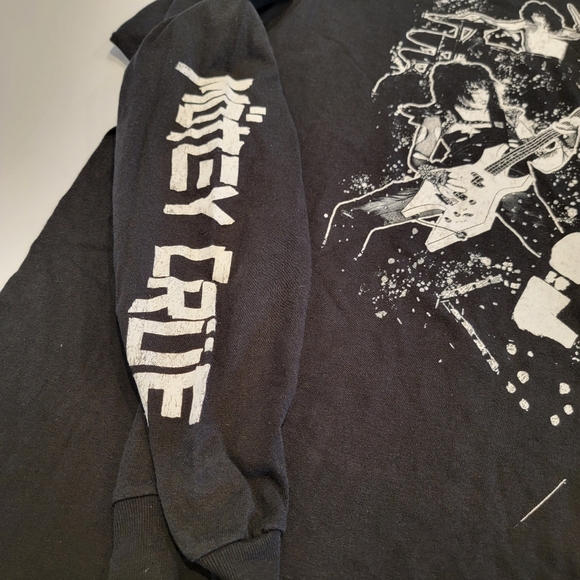 Motley Crue Knock ' Em Dead Kid Long Sleeve Official Merch Shirt NEW! - Picture 4 of 7